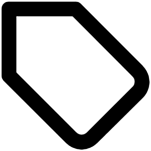 Tag Icon from Unicons Line Set