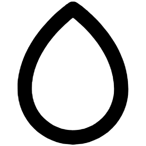 Tear Icon from Unicons Line Set