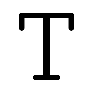 Text Icon from Radix Set