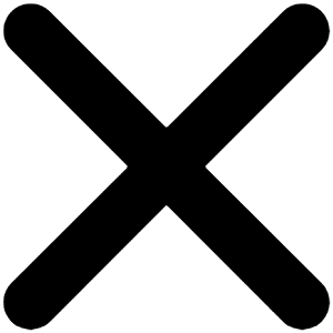 Times Icon from Unicons Line Set