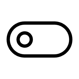 Toggle Off Icon from Unicons Thinline Set