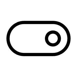 Toggle On Icon from Unicons Thinline Set