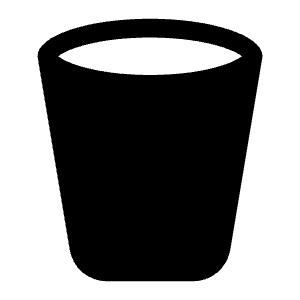 Trash2 Fill Icon from Bootstrap Set