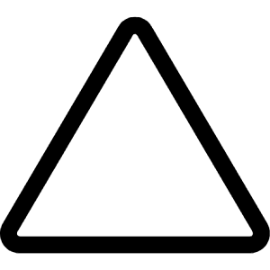 Triangle Icon from Bootstrap Set