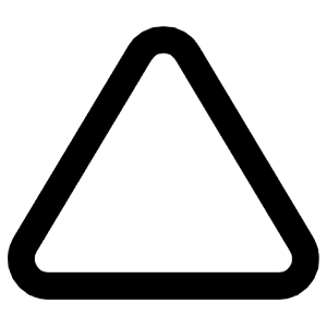 Triangle Icon from Feather Set