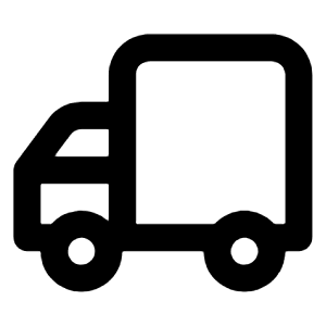 Truck Icon from Unicons Line Set