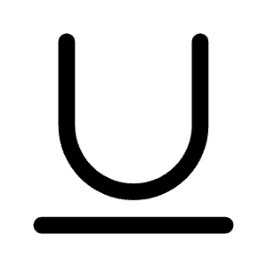 Underline Icon from Heroicons Solid Set