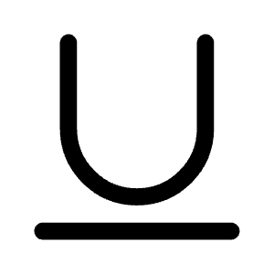 Underline Icon from Heroicons Outline Set