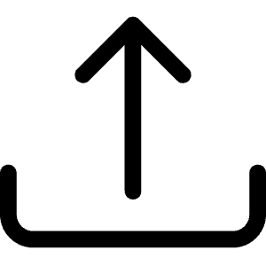 Upload Icon from Bootstrap Set