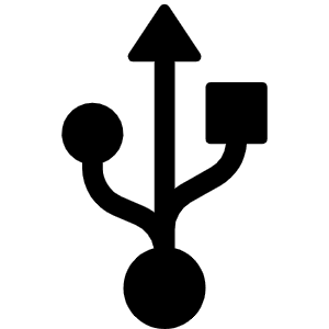 Usb Symbol Icon from Bootstrap Set