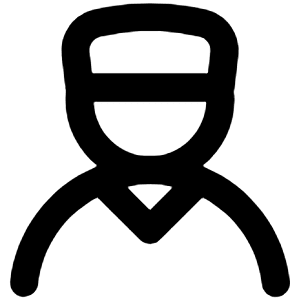User Md Icon from Unicons Line Set
