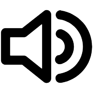Volume Up Icon from Unicons Line Set