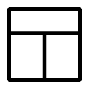 Web Grid Alt Icon from Unicons Thinline Set