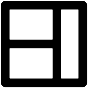 Web Grid Icon from Unicons Line Set