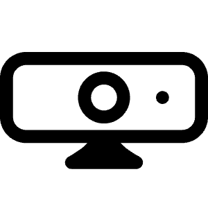 Webcam Icon from Bootstrap Set