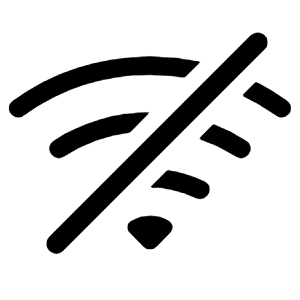 Wifi Off Icon from Bootstrap Set