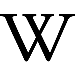 Wikipedia Icon from Bootstrap Set