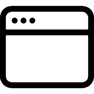 Window Icon from Bootstrap Set