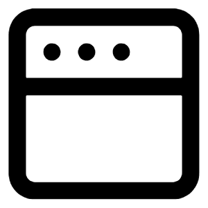 Window Icon from Unicons Line Set