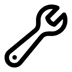 Wrench Icon from Heroicons Outline Set
