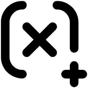 X Add Icon from Unicons Line Set