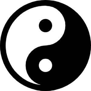 Yin Yang Icon from Bootstrap Set