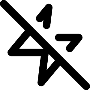 Zap Off Icon from Feather Set