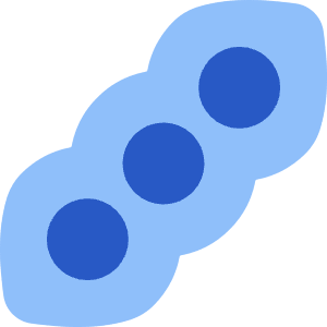 Allergens Soy Bean 2 Icon from Core Flat Set