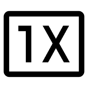 1x Mobiledata Badge Icon from Outlined Line - Material Symbols Set