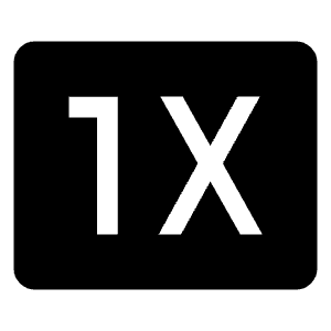 1x Mobiledata Badge Fill Icon from Outlined Fill - Material Symbols Set