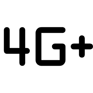 4g Plus Mobiledata Fill Icon from Rounded Fill - Material Symbols Set