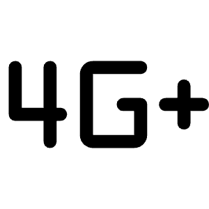 4g Plus Mobiledata Icon from Rounded Line - Material Symbols Set