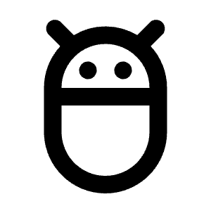 Adb Icon from Rounded Line - Material Pro Free Set