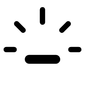 Backlight High Icon from Rounded Line - Material Symbols Set