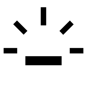 Backlight High Icon from Sharp Line - Material Symbols Set