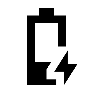 Battery Charging 30 Fill Icon from Sharp Fill - Material Pro Free Set