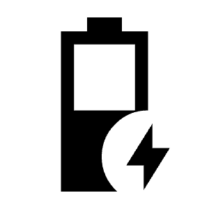 Battery Charging 60 Fill Icon from Sharp Fill - Material Symbols Set