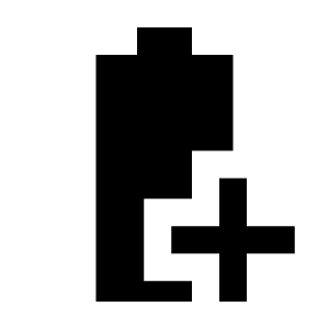 Battery Saver Fill Icon from Sharp Fill - Material Pro Free Set