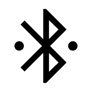 Bluetooth Connected Fill Icon from Sharp Fill - Material Symbols Set