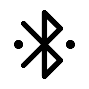 Bluetooth Connected Fill Icon from Rounded Fill - Material Symbols Set