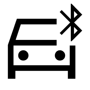Bluetooth Drive Icon from Sharp Line - Material Symbols Set