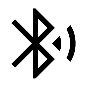 Bluetooth Searching Fill Icon from Sharp Fill - Material Symbols Set