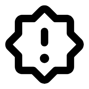 Brightness Alert Icon from Rounded Line - Material Pro Free Set