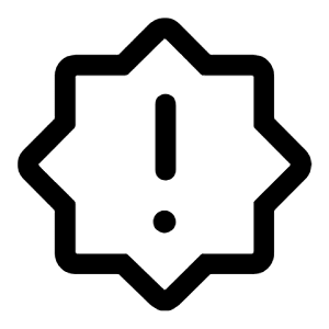 Brightness Alert Icon from Rounded Line - Material Symbols Set