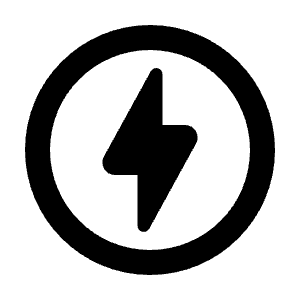 Charger Icon from Rounded Line - Material Pro Free Set