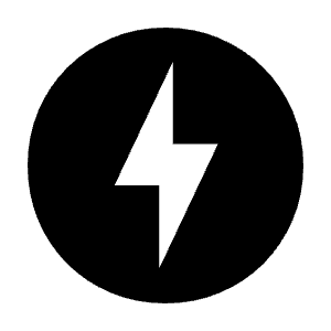 Charger Fill Icon from Outlined Fill - Material Symbols Set