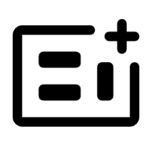 Contextual Token Add Icon from Rounded Line - Material Symbols Set