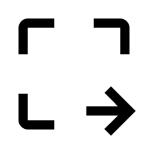 Display External Input Icon from Outlined Line - Material Symbols Set