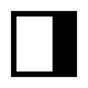 Dock To Left Fill Icon from Sharp Fill - Material Symbols Set
