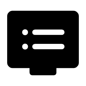 Dvr Fill Icon from Rounded Fill - Material Symbols Set